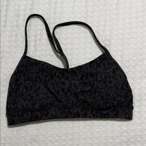 Lululemon print flow y bra
